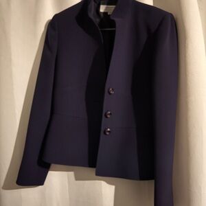 Tahari Women's Deep Purple Blazer